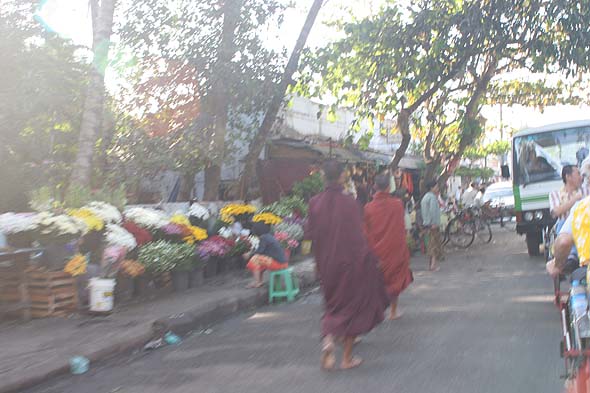 Yangon Market Street