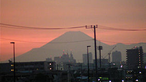 多摩川 富士山