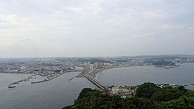 江ノ島　展望灯台からの眺め