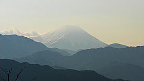 高尾山　富士山
