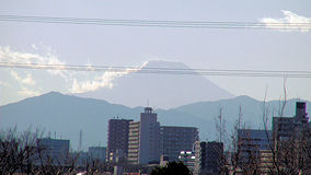 多摩川　富士山