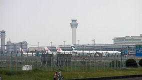 多摩川　羽田空港