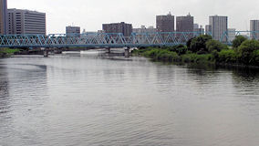 多摩川　六郷橋