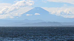 江の島　富士山