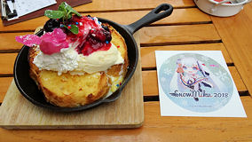札幌　コラボのパンケーキ