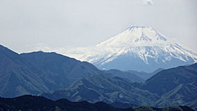 高尾山　富士山